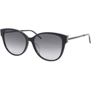Saint Laurent SL M48S Black Cat Eye Women's Sunglasses YSL